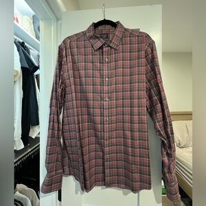 UNTUCKit Plaid Shirt - Red